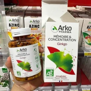 Ginkgo Arkopharma 150 viên Pháp - Bổ não, hỗ trợ trí nhớ