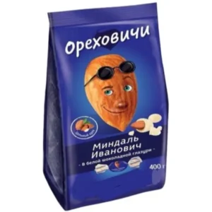 KẸO SOCOLA HẠNH NHÂN IVAN NGA GÓI 400G