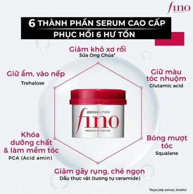 Kem ủ tóc Fino Premium Touch Shiseido 230g của Nhật Bản