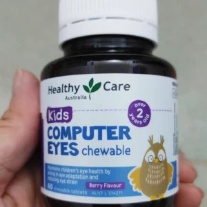 Kẹo bổ mắt cho bé Healthy Care Kids Computer Eyes 60 viên của Úc Viên Bổ Mắt Kids Computer Eyes Healthy Care 60 Viên