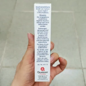 Viên nhai Doppelherz Omega-3 + vitamin D3 Kids 27 viên cho trẻ em của Đức