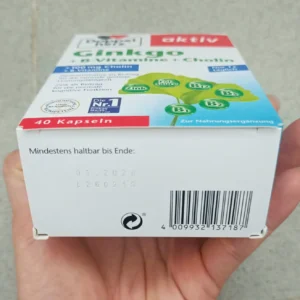 Viên uống Bổ não Ginkgo Doppelherz 40v -Nội địa Đức