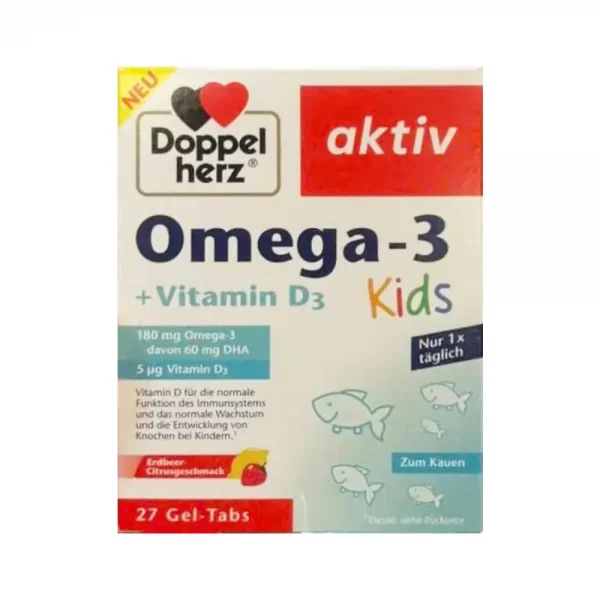 Vien uong Doppelherz Omega 3 Kids Vitamin D3