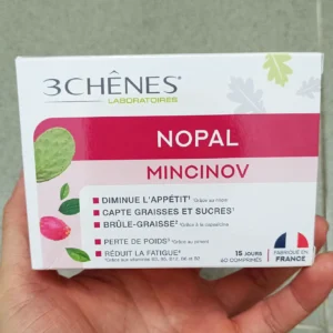 Viên uống Giảm Mỡ Nopal Minci Nov 60 viên của Pháp