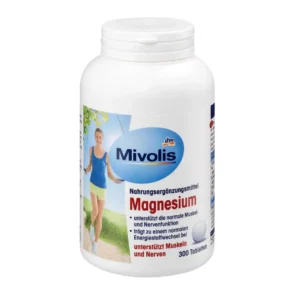 Viên uống Magie Mivolis Magnesium 300 viên của Đức