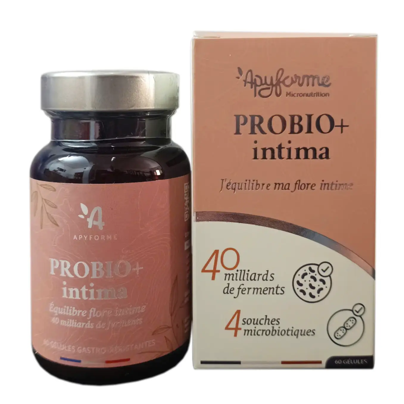Men vi sinh thuần chay Probio+ Intima Apyforme 60 viên của Pháp Viên uống Probio+ Intima Apyforme 60 viên của Pháp