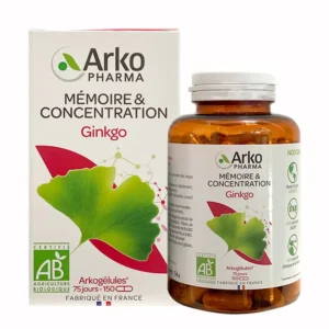 Viên uống bổ não Ginkgo Arkopharma 150 viên Pháp