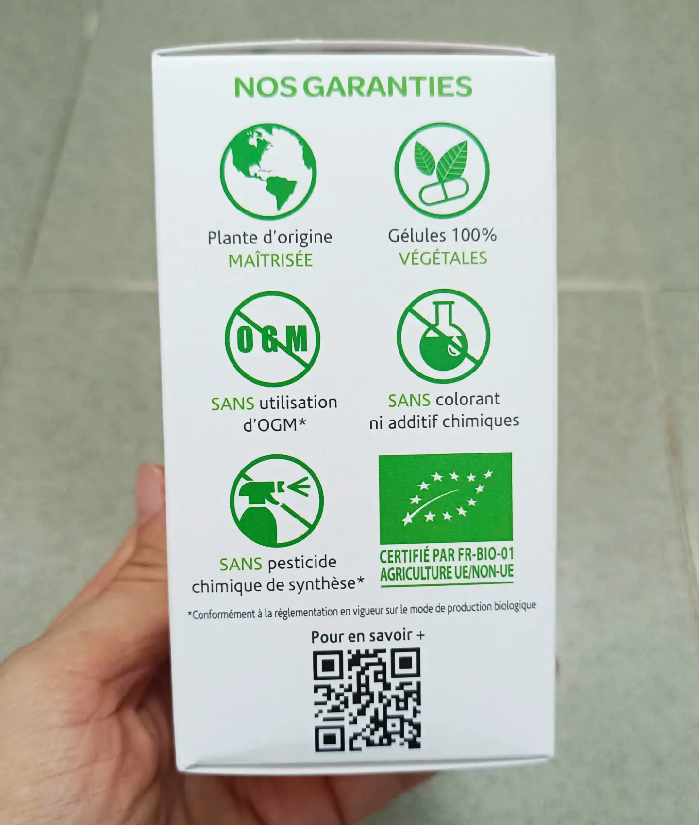 Bổ não Ginkgo Arkopharma Memoire & Concentration 150 viên của Pháp Viên uống bổ não, tăng cường trí nhớ Arkopharma Arkogélules BIO Ginkgo 150 viên