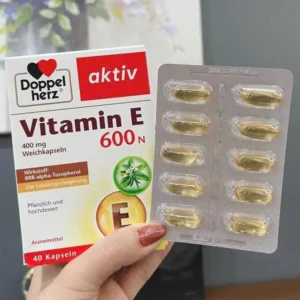 Viên uống bổ sung Vitamin E Doppelherz 600N