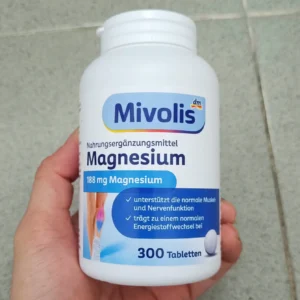 Viên uống Magie Mivolis Magnesium 300 viên của Đức Viên uống bổ sung magie Mivolis Magnesium, 300 viên