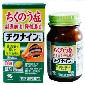 Vien uong giam viem xoang Kobayashi Chikunain Nhat Ban 56 vien