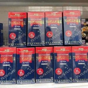 Vien uong ho tro dieu tri ung thu FUCOIDAN mau do 150 vien 1