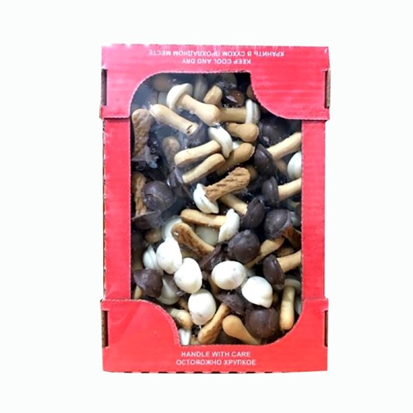 Bánh nấm 300g socola mix đen trắng của Nga