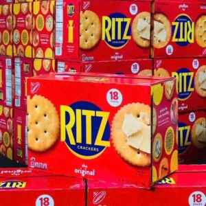 Bánh quy Ritz Crackers The Original 1.74kg thùng 18 lốc của Mỹ Bánh quy mặn Ritz Crackers The Original có vị thơm của sữa