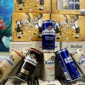 Bia Đức Kaiserdom Beer thùng 6 lon x 1L