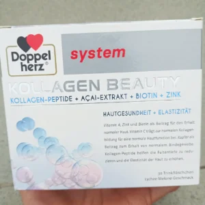 Collagen thủy phân Doppelherz system KOLLAGEN BEAUTY làm đẹp da, 30x25ml