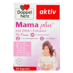DOPPELHERZ MAMA PLUS + DHA + FOLSÄURE