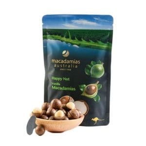 Hạt macca Úc Happy Nut gói 225g thượng hạng