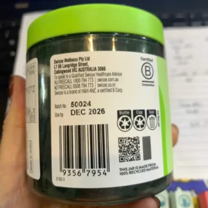 Kẹo giấm táo Swisse Apple Cider Vinegar + Fiber Gummies 45 viên của Úc Kẹo Dẻo Giấm Táo Bổ Sung Chất Xơ Và Giảm Cân Swisse Apple Cider