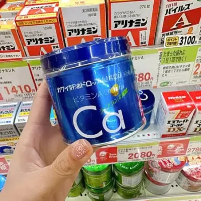 Kẹo canxi M400 của Nhật Bản vị lê 190 viên Kẹo canxi M400 của Nhật Bản vị lê 190 viên