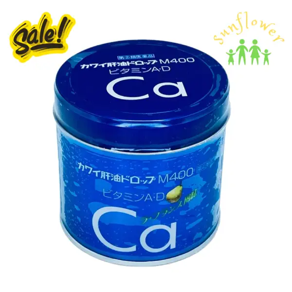 Kẹo canxi M400 của Nhật Bản vị lê 190 viên Kẹo canxi Nhật M400