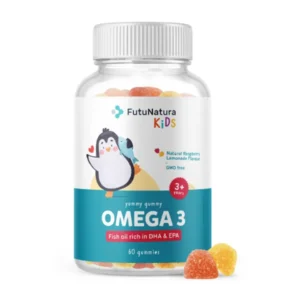 Kẹo dẻo Omega 3 FutuNatura Kids cho bé 60 Viên của Đức