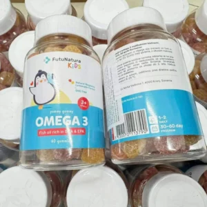Keo deo Omega 3 FutuNatura Kids cho be 60 vien