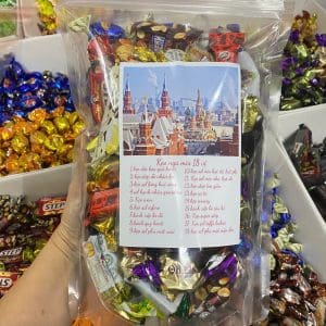 Kẹo mix socola của Nga