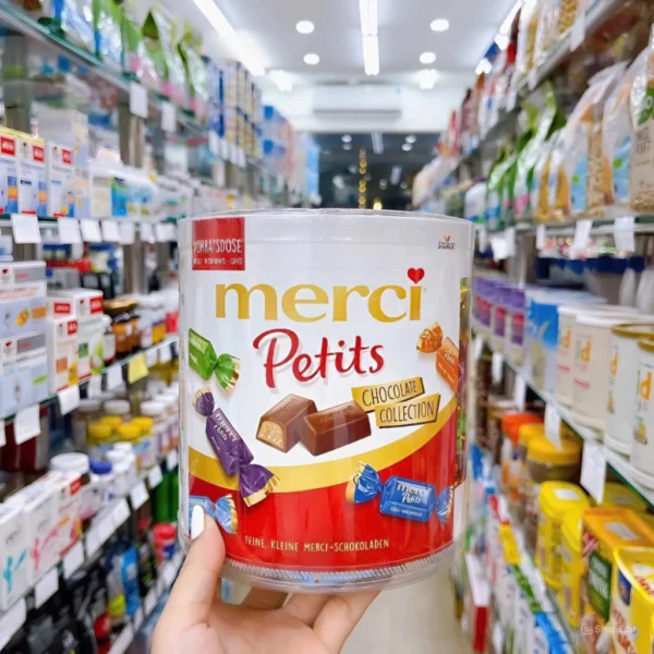 Kẹo socola Merci Petits Chocolate Collection hộp 1kg của Đức