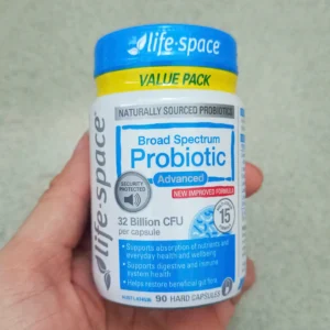 Men Vi Sinh Cho Người Lớn Life Space Broad Spectrum Probiotic Lọ 90 Viên