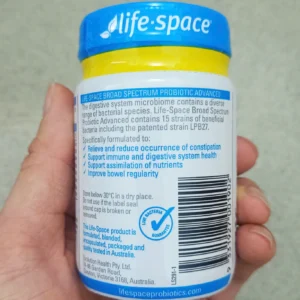 Men vi sinh Life Space Probiotic cho người lớn 90 viên của Úc