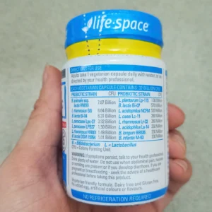 Men vi sinh người lớn Life Space Broad Spectrum Probiotic Úc 90 viên