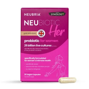 Men vi sinh phụ khoa Neubria Neubiotic Her 30 viên của Anh
