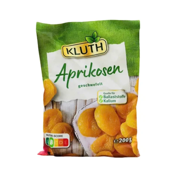 Mơ vàng sấy khô Kluth Aprikosen thơm ngon