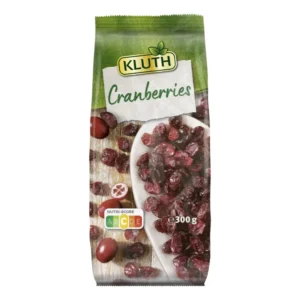Mứt nam việt quất Kluth Cranberries 300g
