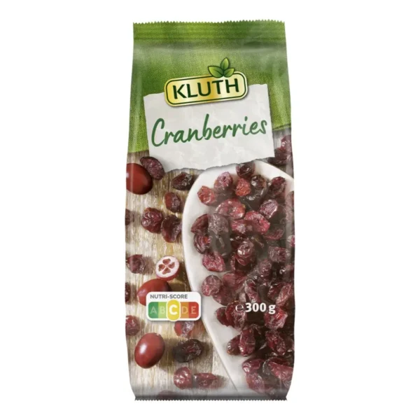 Mứt nam việt quất Kluth Cranberries 300g