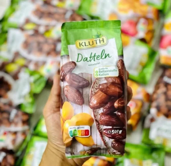 Quả Chà là sấy khô Kluth Datteln nhập khẩu Đức - Túi 500gr