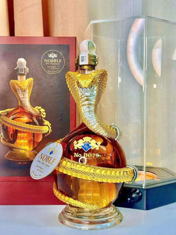 Rượu Nobble Cognac Hors d'age – Rượu Rắn ôm Ngọc Châu 2025