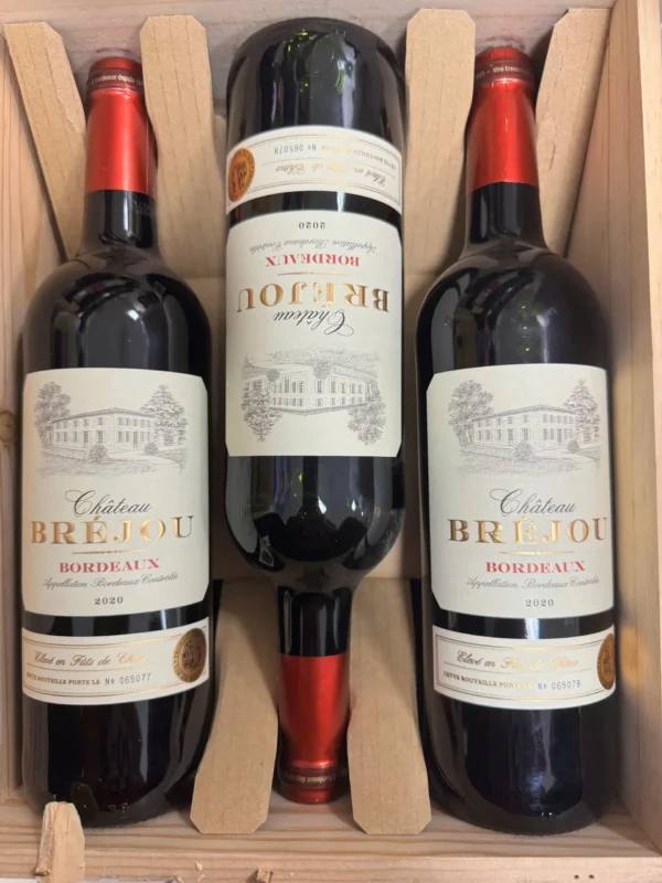 Rượu vang đỏ chát Château Bréjou Bordeaux 14,5%