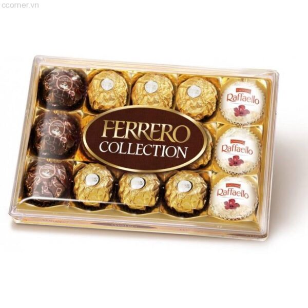 Socola mix 3 loại Ferrero Collection hộp 15 viên
