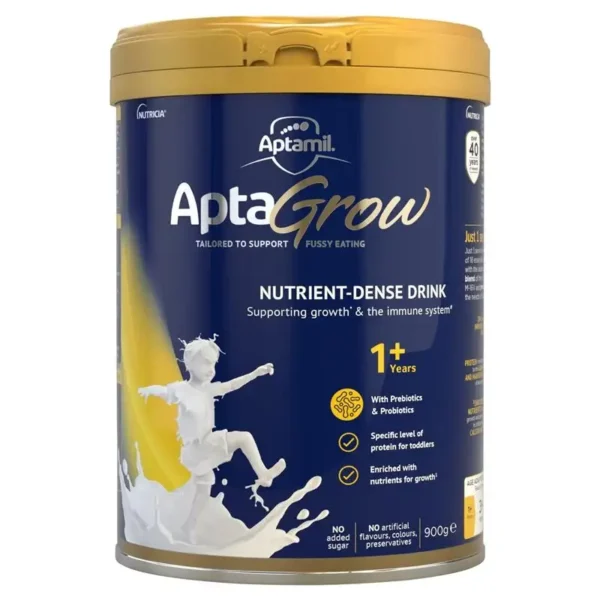 Sữa Aptamil AptaGrow 1+ Hộp 900gr Của Úc