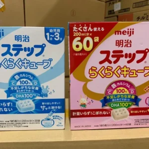 Sữa Meiji 1~3 Dạng Thanh Mẫu Mới (Set 60 thanh)