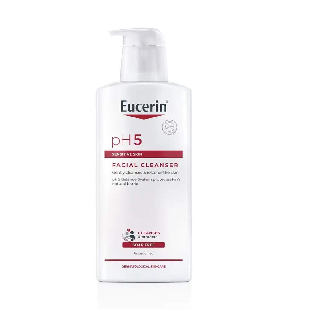 Sữa rửa mặt Eucerin pH5 Facial Cleanser 400ml Sữa Rửa Mặt Eucerin Dành Cho Da Nhạy Cảm pH5