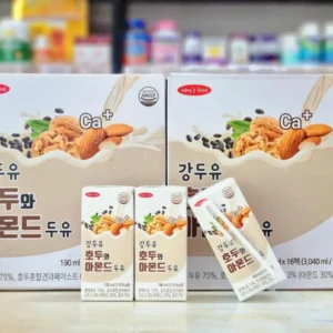 Sữa hạt macca óc chó hạnh nhân Kang's Food 190ml của Hàn Quốc