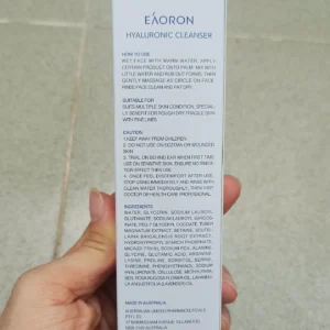 Sữa rửa mặt Eaoron Hyaluronic Cleanser 100ml của Úc Sữa rửa mặt Eaoron Hyaluronic Cleanser Úc 100ml