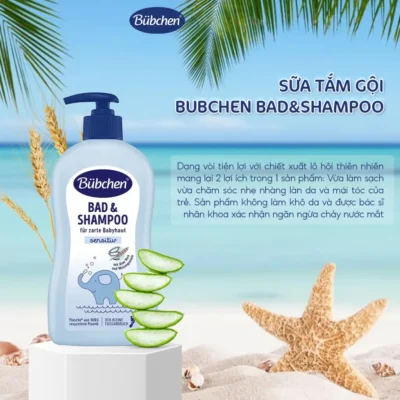 Sữa tắm gội Bubchen Bad & Shampoo cho trẻ sơ sinh