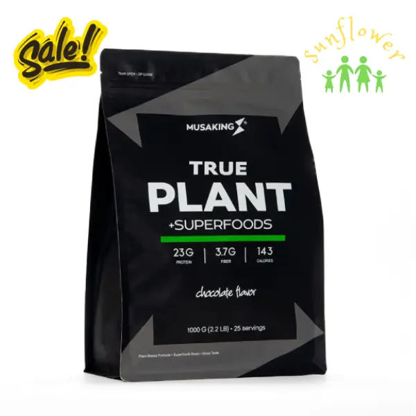 Sữa thực vật Pure Vegan Protein Body Gold túi 1 kg Sữa thực vật Pure Vegan Protein Body Gold túi 1 kg