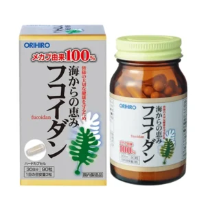 Tảo Fucoidan trắng Orihiro 90 viên - Hàng nội địa Nhật Bản