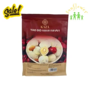 Táo đỏ hạnh nhân Kaza phủ sữa lạc đà gói 500g