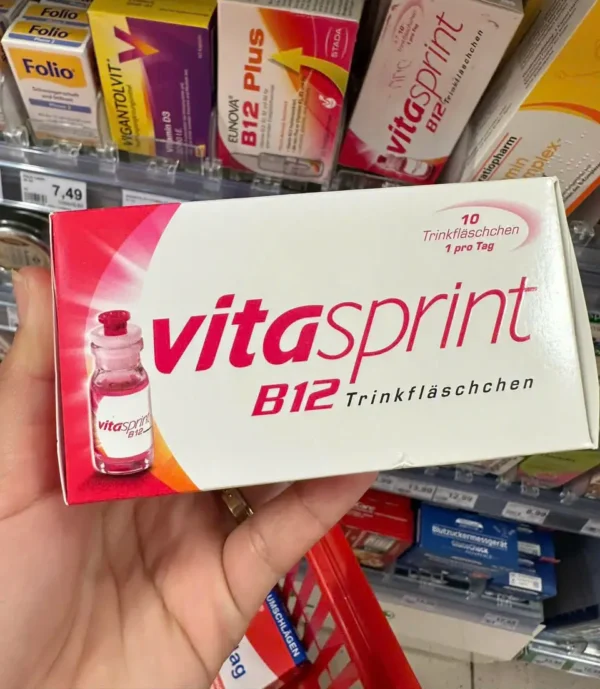 Thuốc bổ Vitasprint B12 Trinkfläschchen 10 lọ của Đức